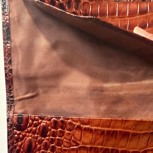 Brahmin Embossed Leather Wallet Set in Rich Brown - Picture 6 of 9